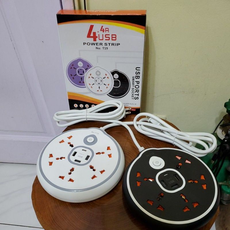 5插座 3USB 1PD type-c 2500w 能量魔盤 延長線 2M 動力線 戶外延長線 插頭 露營 防塵插孔 | 蝦皮購物