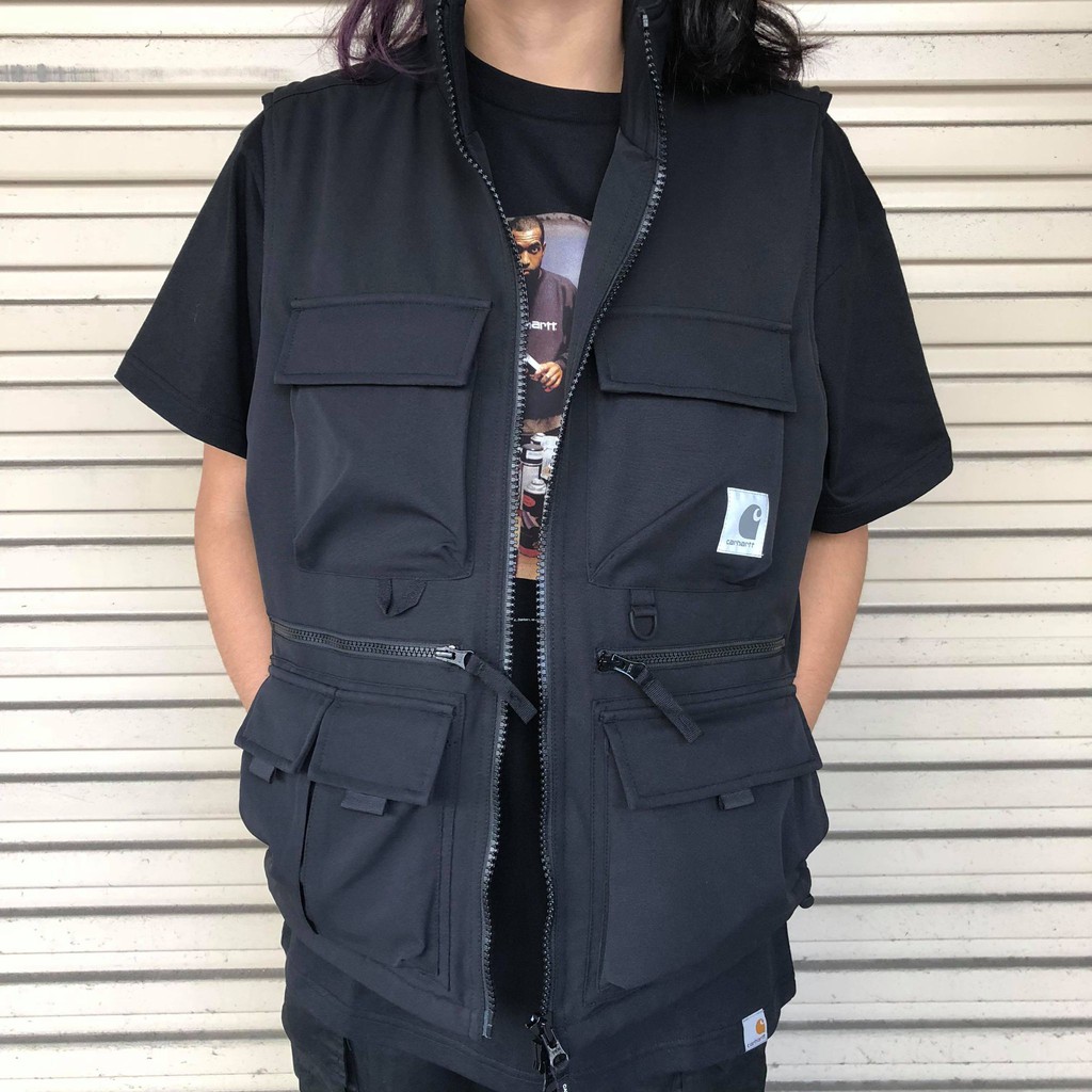 ☆ETW☆【台中店】CARHARTT WIP Colewood Vest 工裝多口袋防風背心現貨