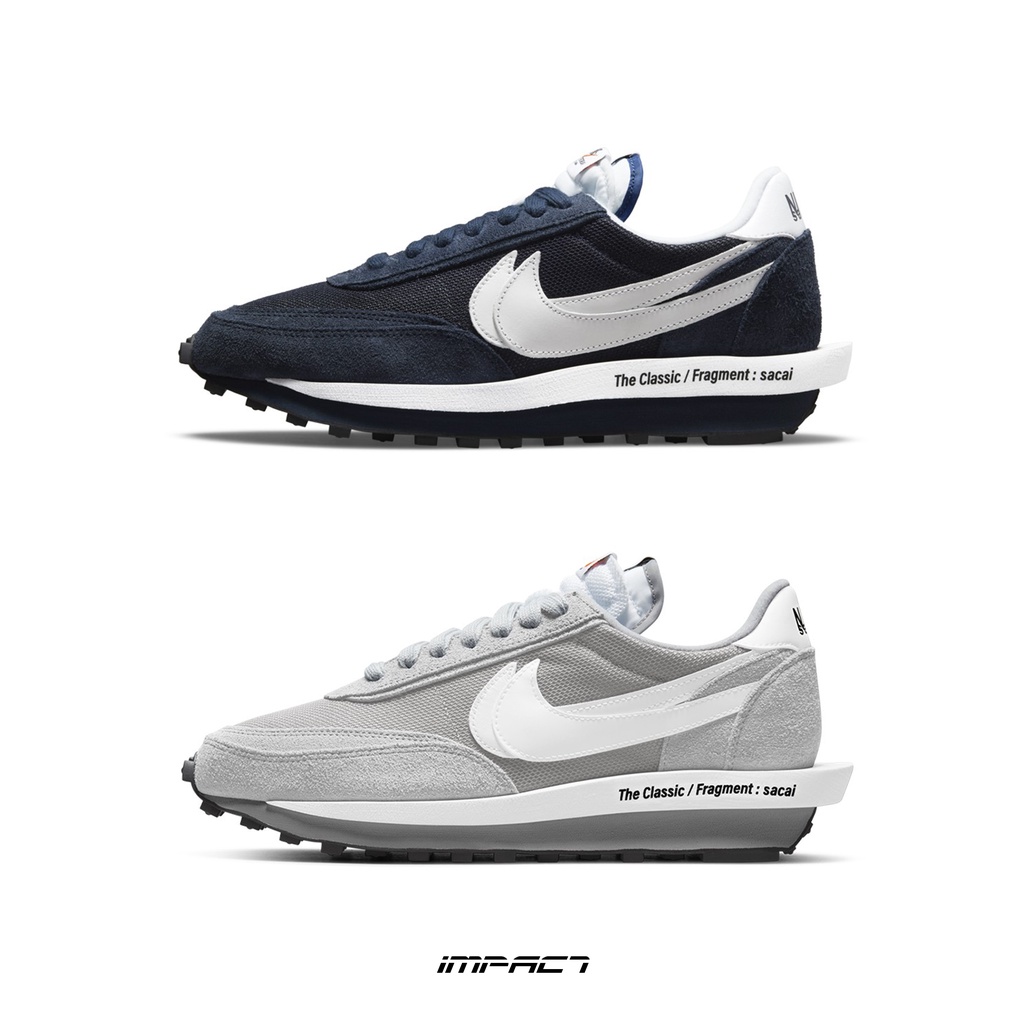 Fragment Sacai Nike LDWaffle 藤原浩閃電DH2684-400 001 IMPACT