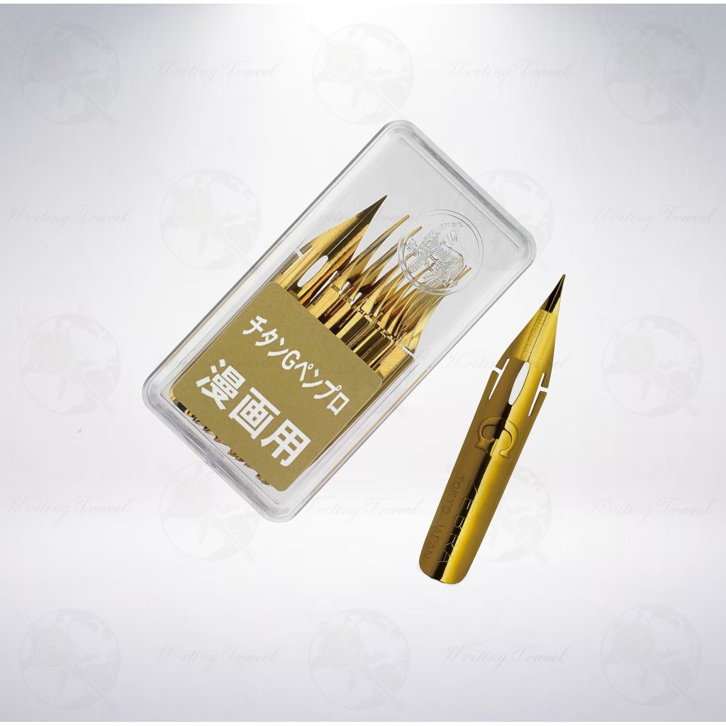 日本 斑馬 Zebra Titanium G Nib 鈦金G筆尖 (10支裝/盒) 蝦皮購物
