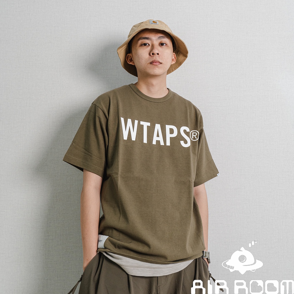 ☆AirRoom☆【現貨】2021SS WTAPS BANNER SS COTTON LOGO 短T 正反LOGO