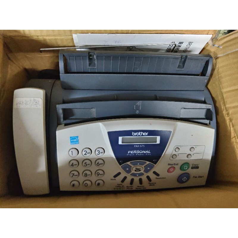 BROTHER FAX575傳真機(故障品) 蝦皮購物