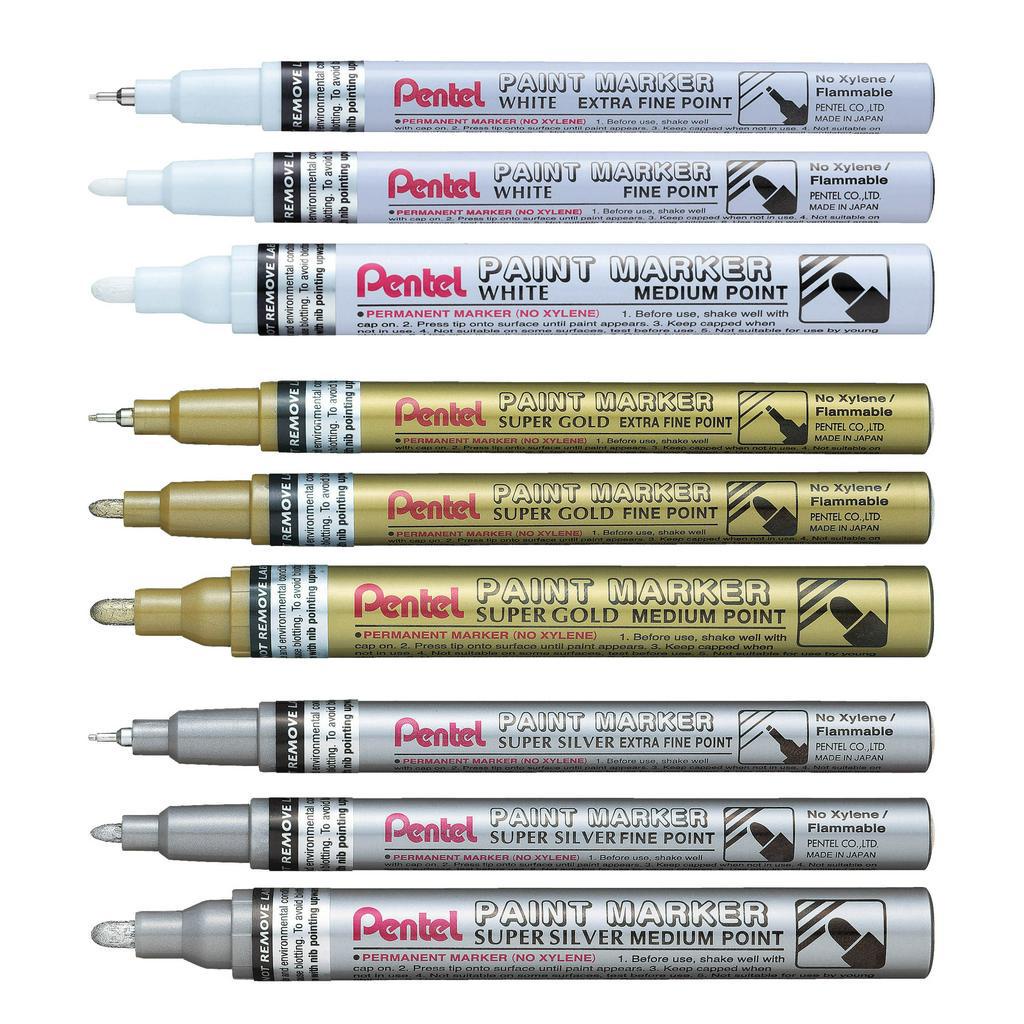 Pentel MFP10-Z Paint Marker - Silver