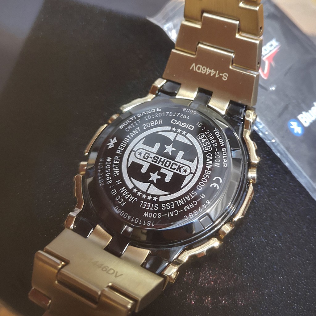 CASIO G-SHOCK 35周年紀念錶GMW-B5000TFG 金色| 蝦皮購物