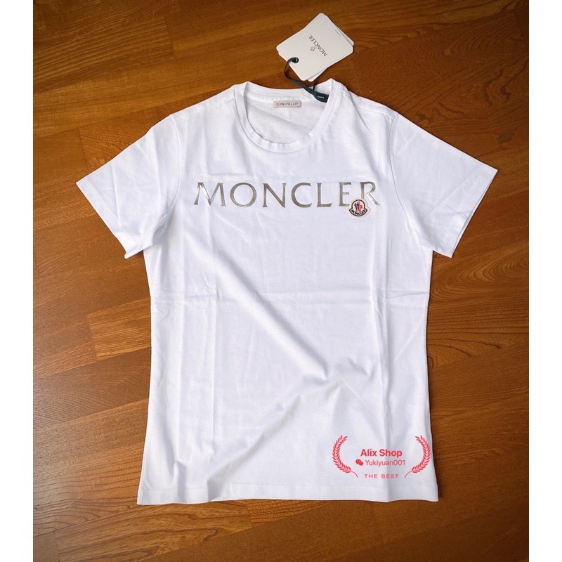 Moncler - Strass Logo T-Shirt - Santa Eulalia