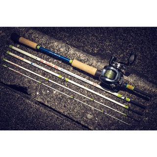 [Japanese Bland] [JetSlow×TULALA Jetsetter 60C Micro Touch] Baitcasting  4pcs Rod with plotective case