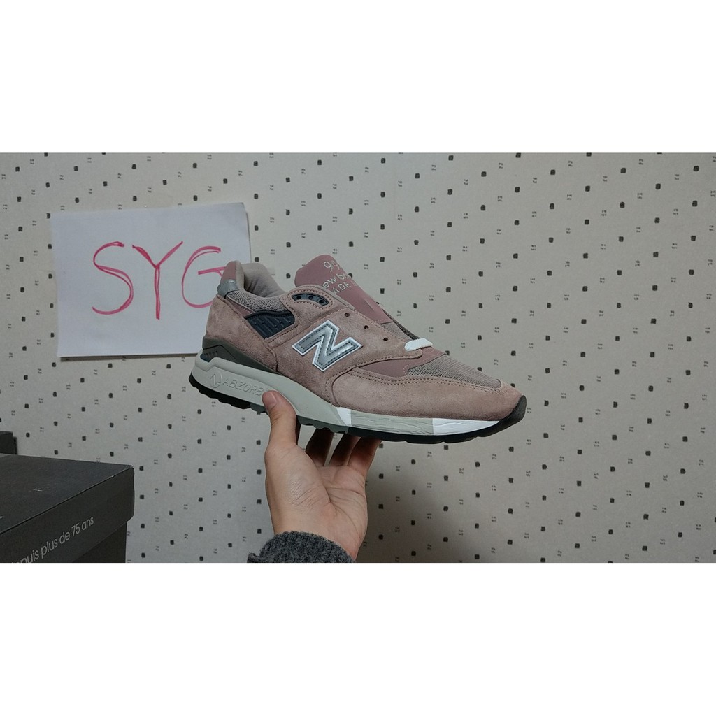 SYG] New Balance 998 us10 美製粉紅豬M998KI1 Kith聯名997 999 | 蝦皮購物