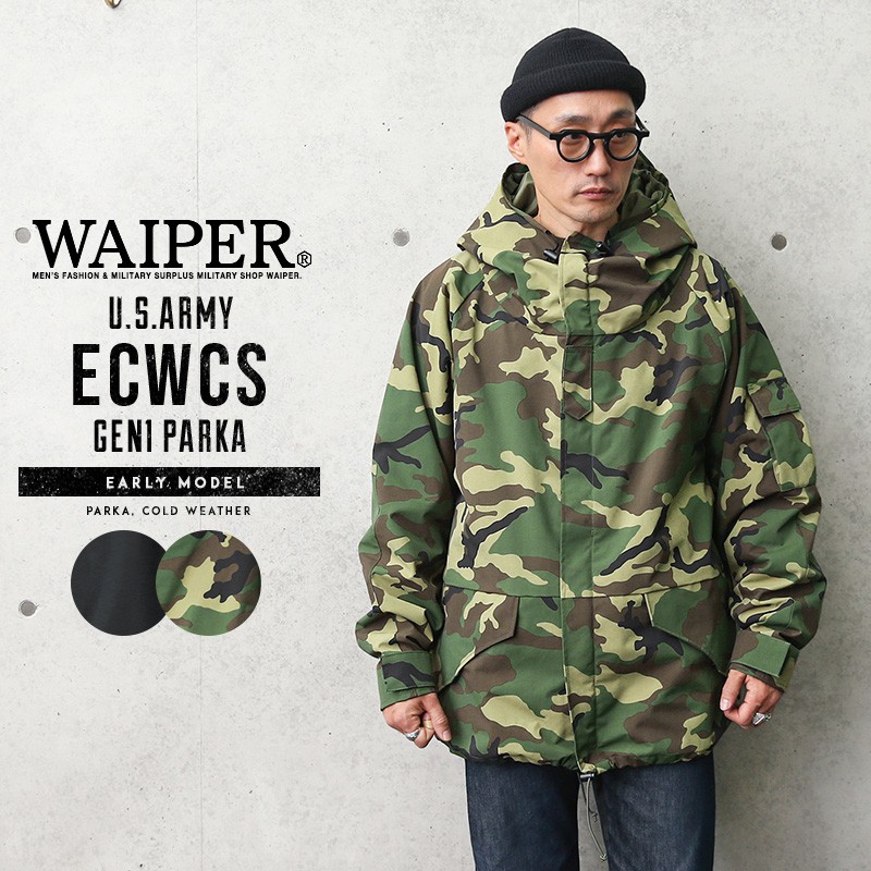 TSU日本代購WAIPER ECWCS Parka Gen1 極地全天候連帽迷彩軍外套美軍