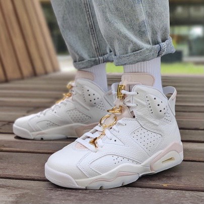 柯拔Air Jordan 6 Gold Hoops DH9696-100 AJ6 國外調貨7~14天| 蝦皮購物