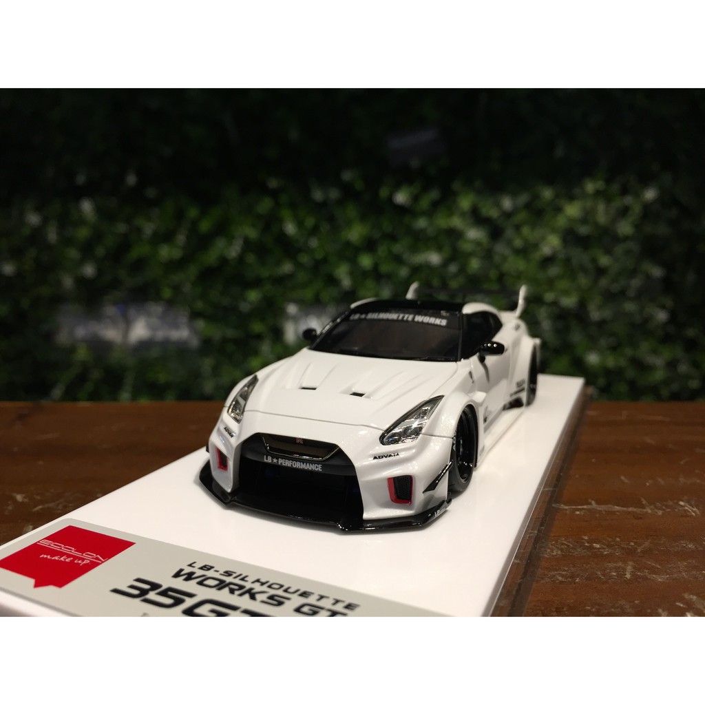 1/43 MakeUp LB-Silhouette Works GT 35GT-RR R35 LB012B【MGM