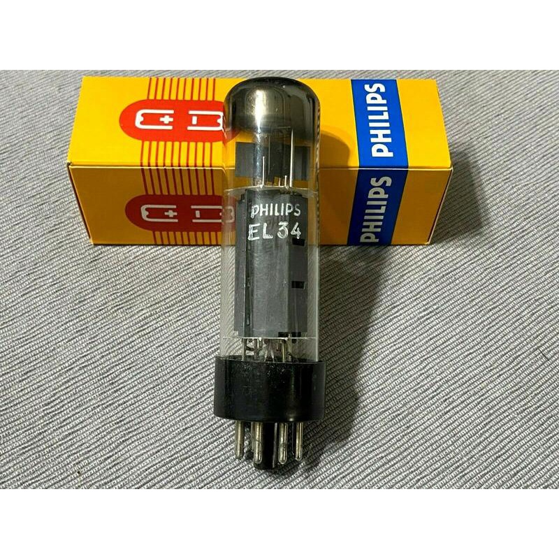 早期 飛利浦 PHILIPS EL34 真空管 NIB - 1個