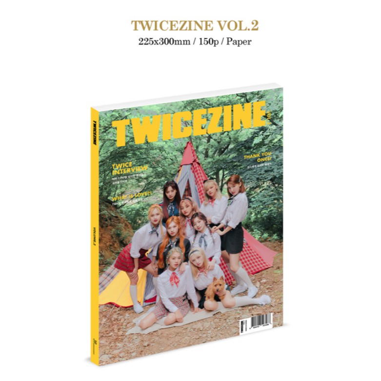 JOTAJOA】TWICE TWICEZINE VOL.2 官方周邊寫真書TWICE誌韓國代購| 蝦皮購物