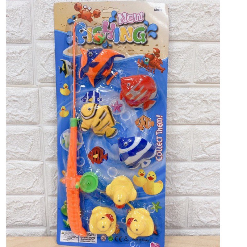 釣魚玩具兒童釣魚玩具磁鐵釣魚玩具撈魚玩具洗澡玩具【CF145704】 － 松果購物