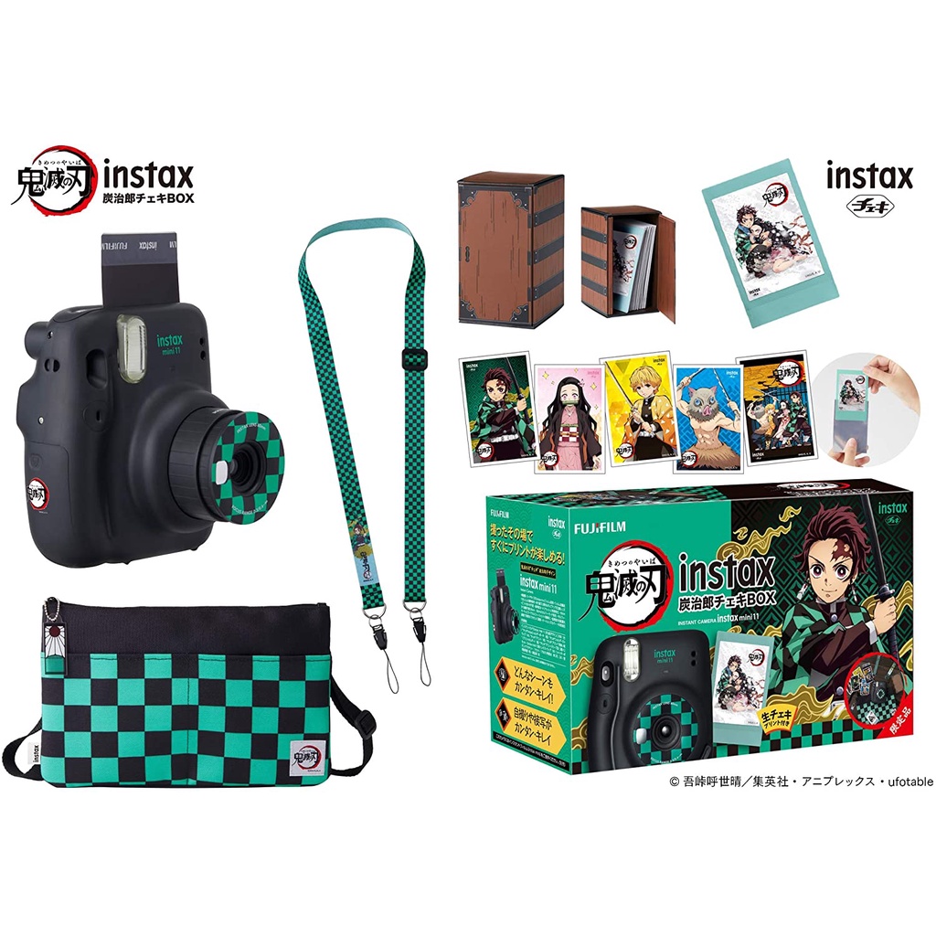 Fujifilm 即時相機 Cheki instax mini 11 鬼滅の刃 灶門炭治郎 BOX 日本罕見 | 蝦皮購物
