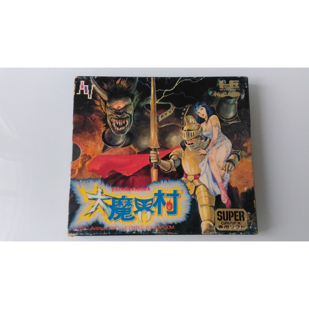 GRAFX専用・PCE日本版】 【新品未開封・SUPER 大魔界村 GRAFX専用・PCE日本版】 【新品未開封・SUPER 大魔界村