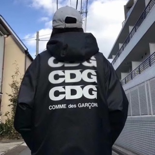 Cdg coach jacket on sale dsm