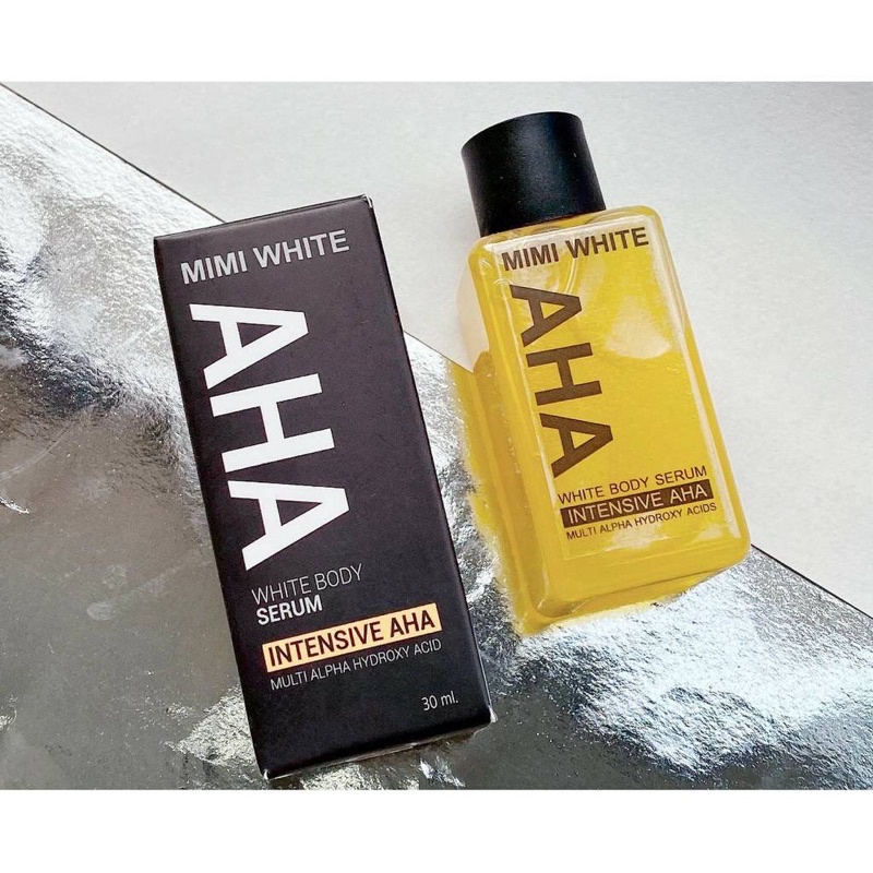 MIMI WHITE AHA BODY LOTION 200ML 蝦皮購物