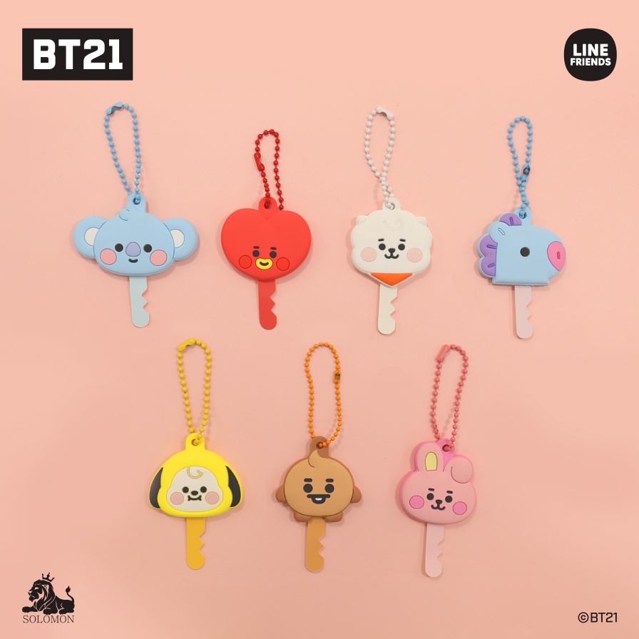 BT21 SHOOKY SPRING DAY 絨毛鑰匙圈– LINE FRIENDS_TW