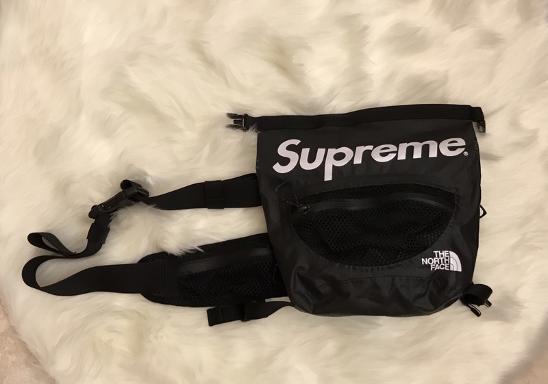 Supreme The North Face SS17 Waterproof Waist Bag Black, Luxury, Bags &  Wallets on Carousell