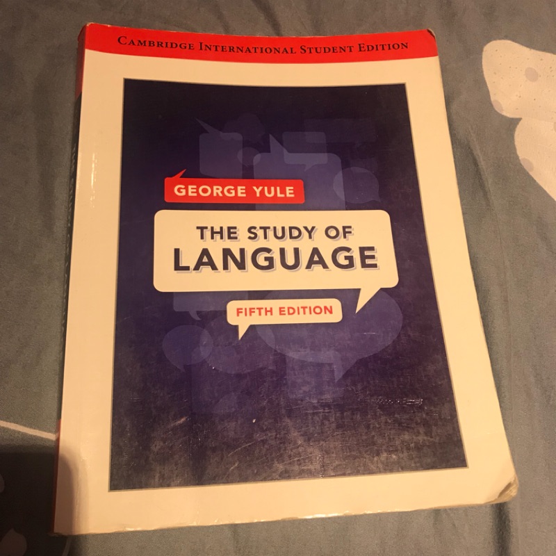 George Yule the study of language二手書 | 蝦皮購物