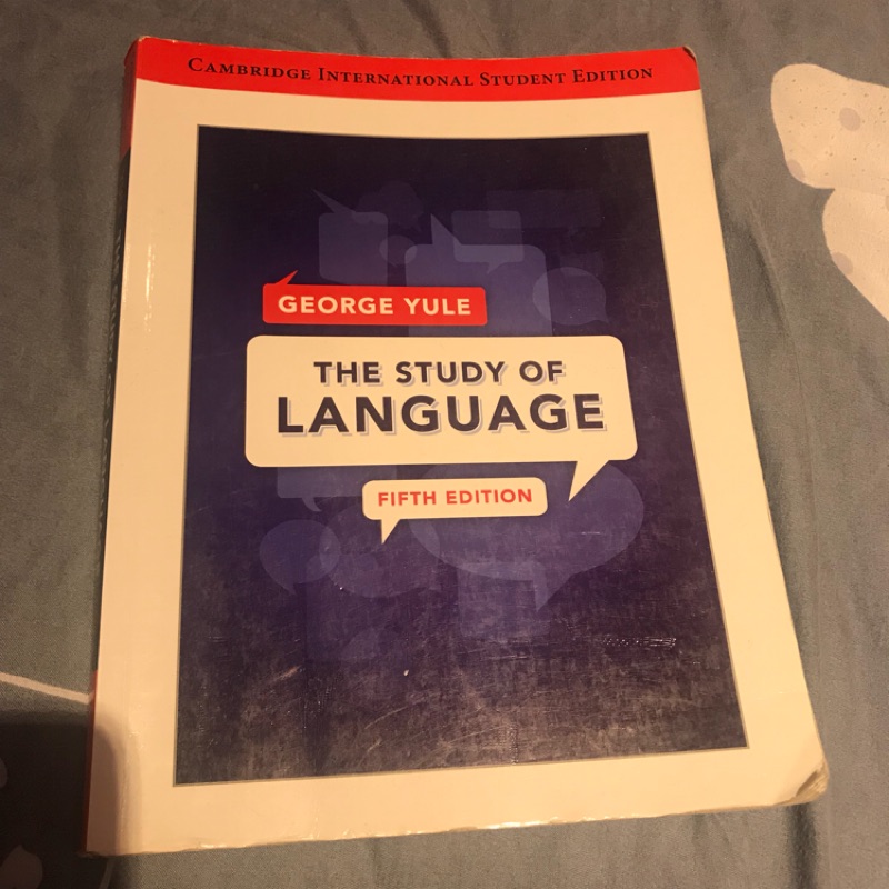 George Yule The Study Of Language二手書 | 蝦皮購物