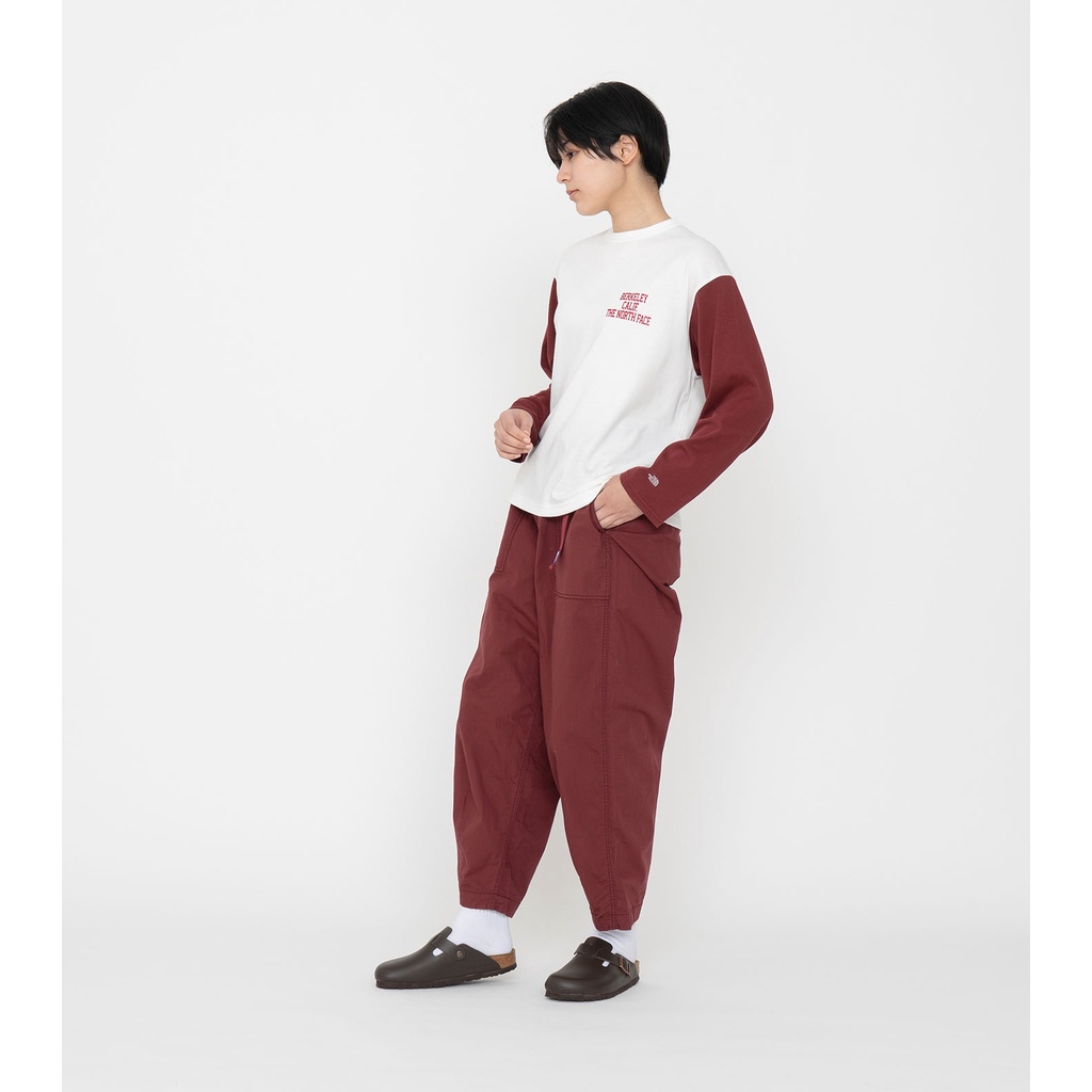 Via } 台北信義THE NORTH FACE 紫標Ripstop Wide Cropped Pants