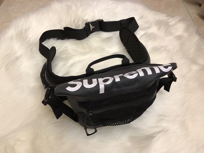 ［二手］Supreme The North Face Waterproof Waist Bag Black 黑色