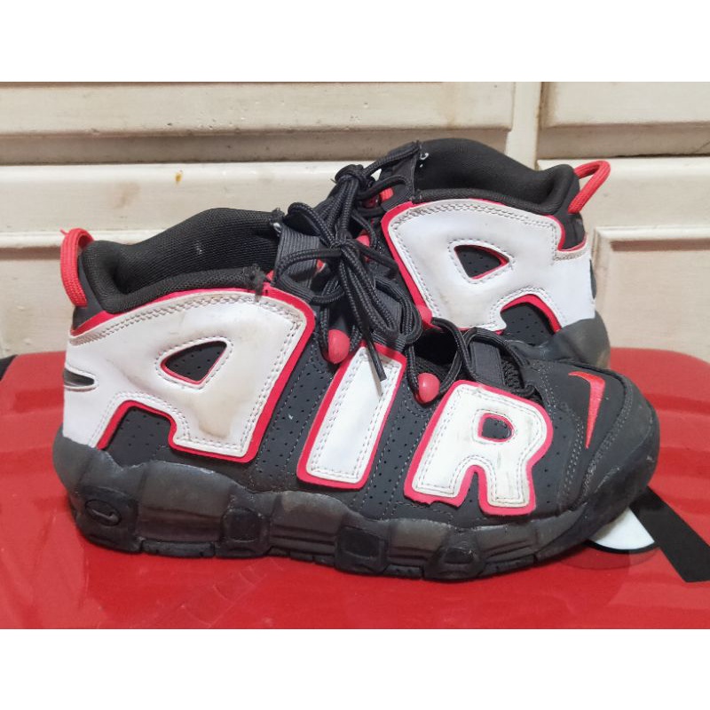 二手NIKE AIR MORE UPTEMPO 大AIR 厚底氣墊籃球鞋DH9719-200 24CM