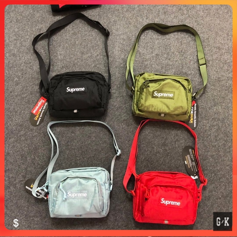 ✨ Supreｍe 19SS Shoulder Bag 斜挎包斜背小包單肩包腰包46TH 手機包