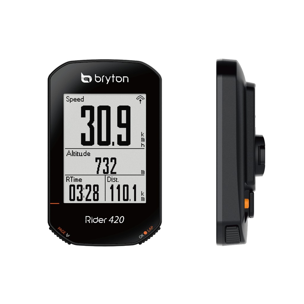 Compteur velo gps online bryton 410e