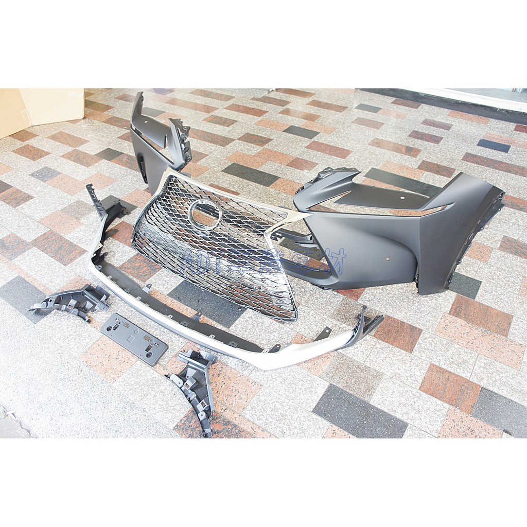 K.A.M. 凌志LEXUS NX200 NX300 14 15 16 17 F-SPORT 前保桿+水箱護罩+通風網 | 蝦皮購物