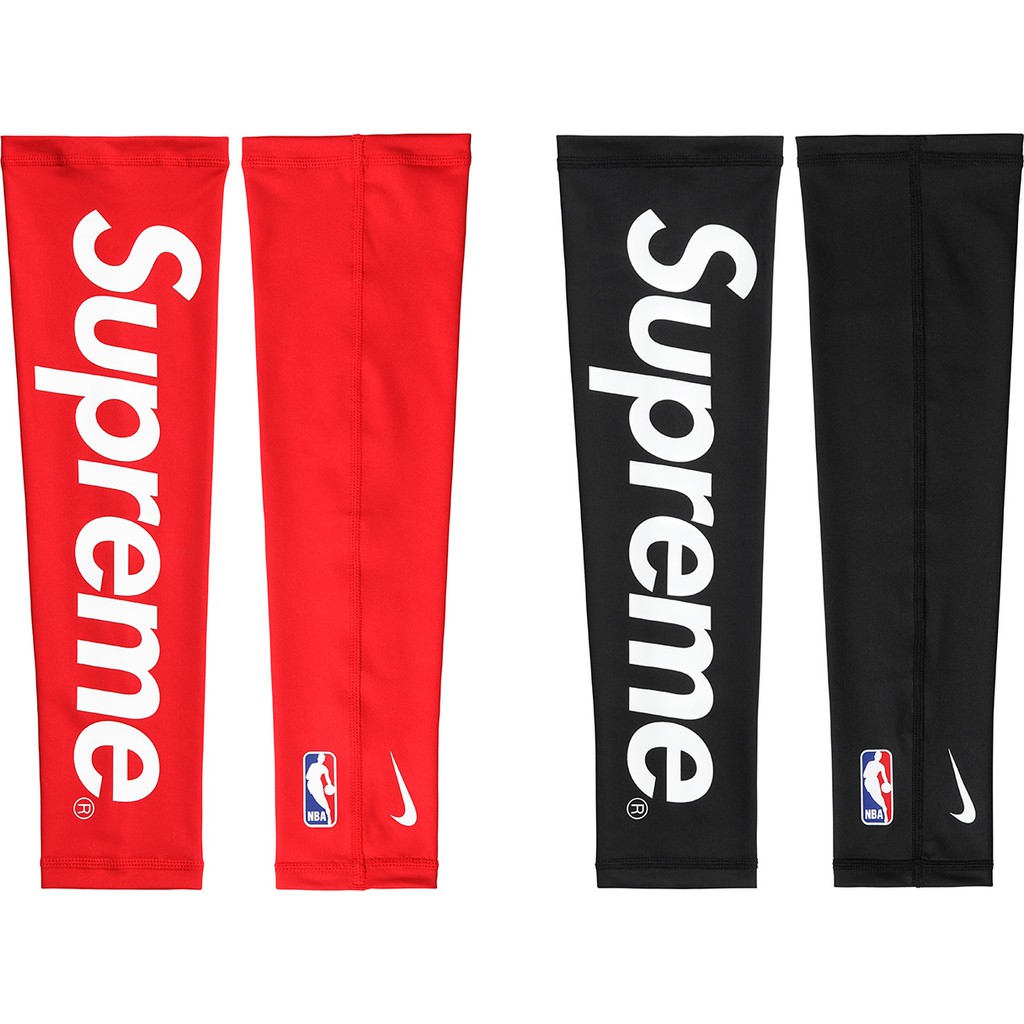 【紐約范特西】預購 Supreme Nike/NBA Shooting Sleeve NBA聯名款 袖套 護肘 黑/紅