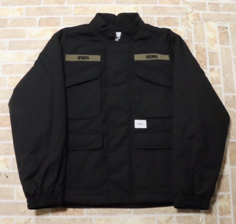 19AW WTAPS MC / JACKET COPO TAFFETA 貼布四袋軍式外套| 蝦皮購物