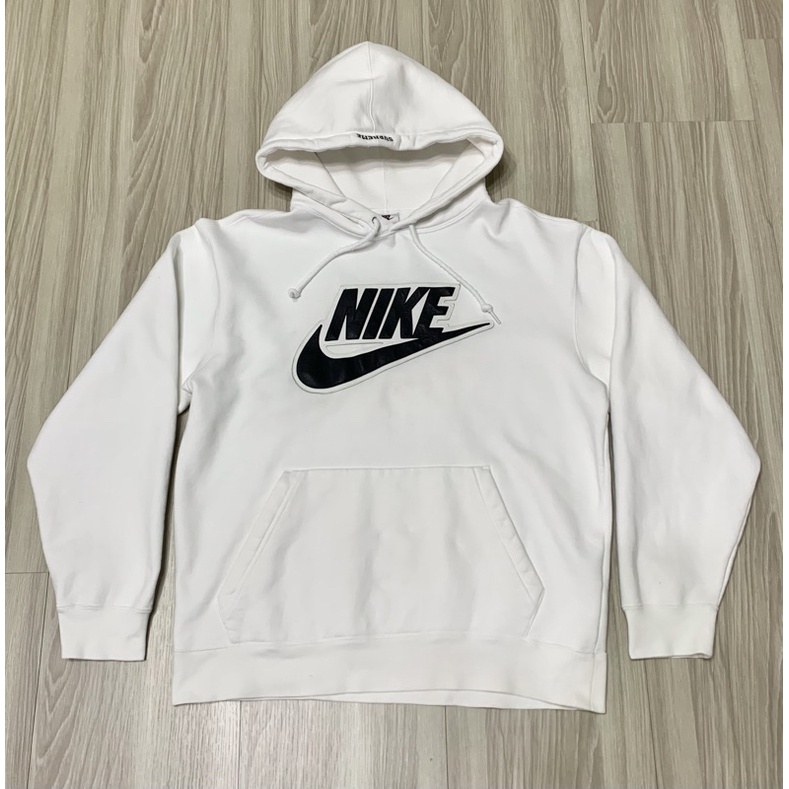 supreme x nike Leather Applique Hoodie 19aw 帽T（M號） | 蝦皮購物