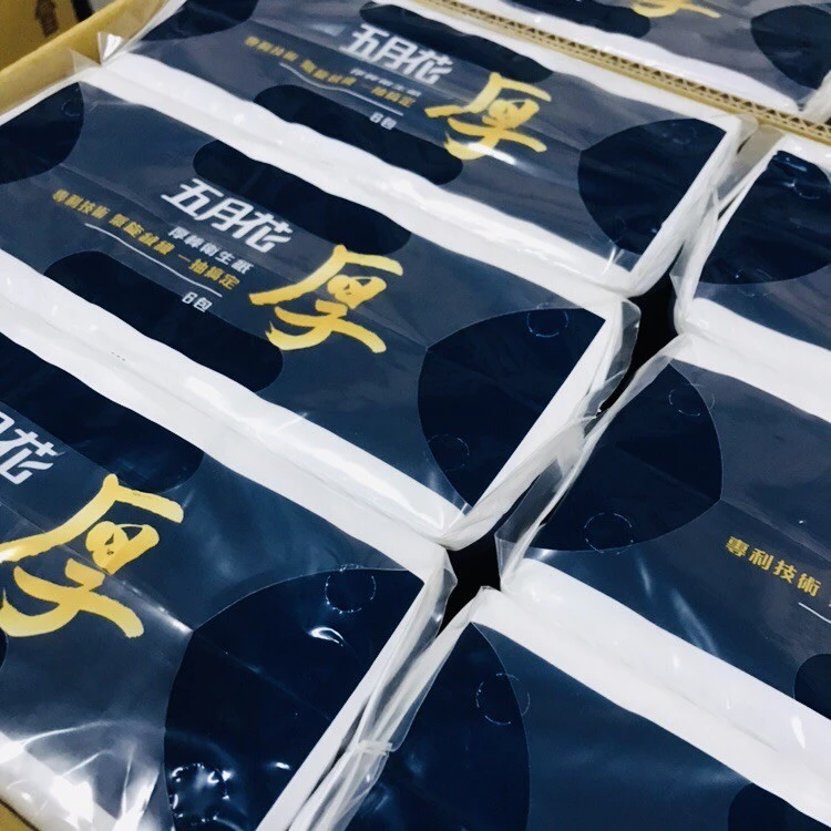 五月花 一串6包 抽取式衛生紙 厚棒 四層衛生紙 舒敏 台灣製 厚棒衛生紙 加厚衛生紙