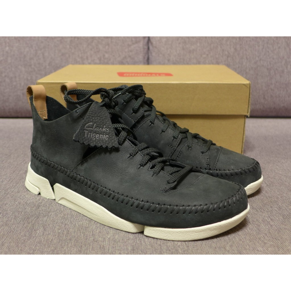 【現貨】Clarks Trigenic Flex Black Nubuck 創新運動鞋 黑色 英國熱賣鞋款