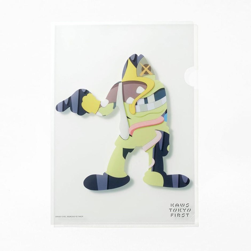 CSC▹ 現貨Kaws Tokyo First Plastic Folder A4 九款一組日本東京展場