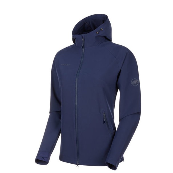 Mammut Macun SO Hooded Jacket防風連帽軟殼外套-女