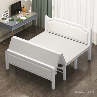 🎈品質保證🎈熱銷新款可折疊床傢用單人床成人1.5米雙人四折床簡易便攜收納加厚硬板床