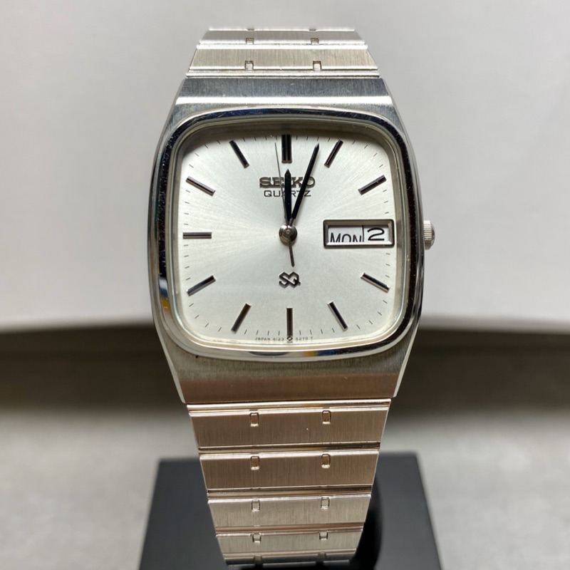 1980年日本製vintage SEIKO 精工錶古董錶極簡老款石英錶5270復古8123