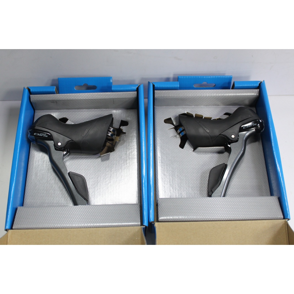 單車世界 現貨SHIMANO CLARIS ST-R2000-L ST-R2000-R 左2右8速變速把手(原廠盒裝) | 蝦皮購物