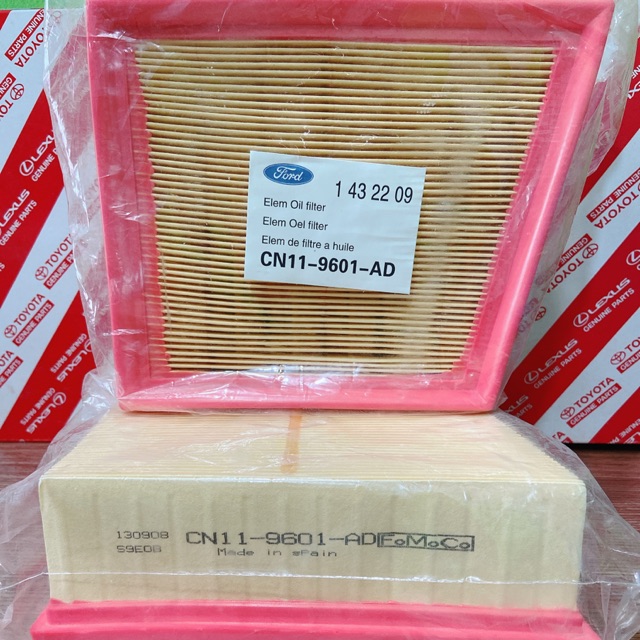 Ecosport、嘉年華、馬自達 2 2008-> 發動機空氣濾清器 (CN11-9601-AD、CN119601廣告) | 蝦皮購物