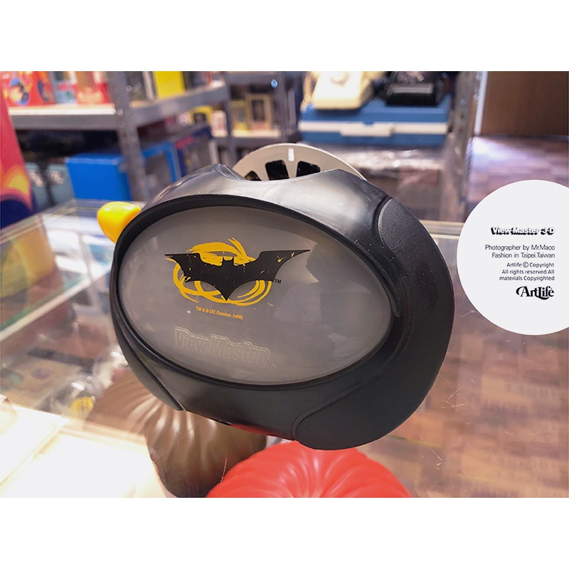 Artlife ㊁ 3D ViewMaster MATTEL Viewer VINTAGE 1998 DC BATMAN | 蝦皮購物