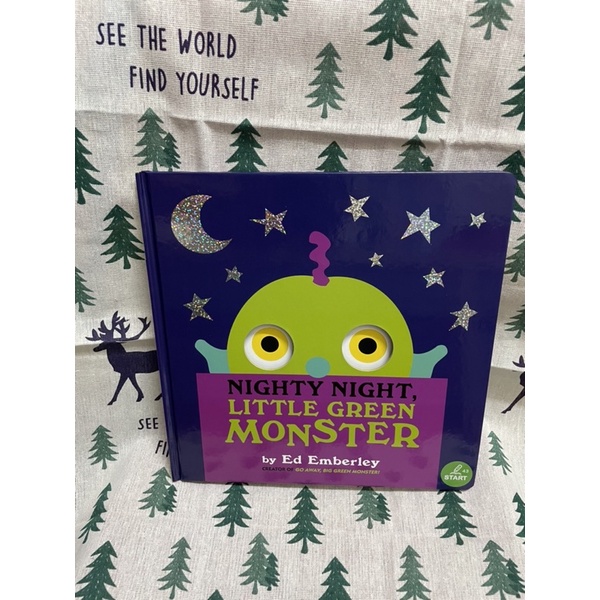 kidsread Nighty Night, Little Green Monster 點讀繪本 蝦皮購物