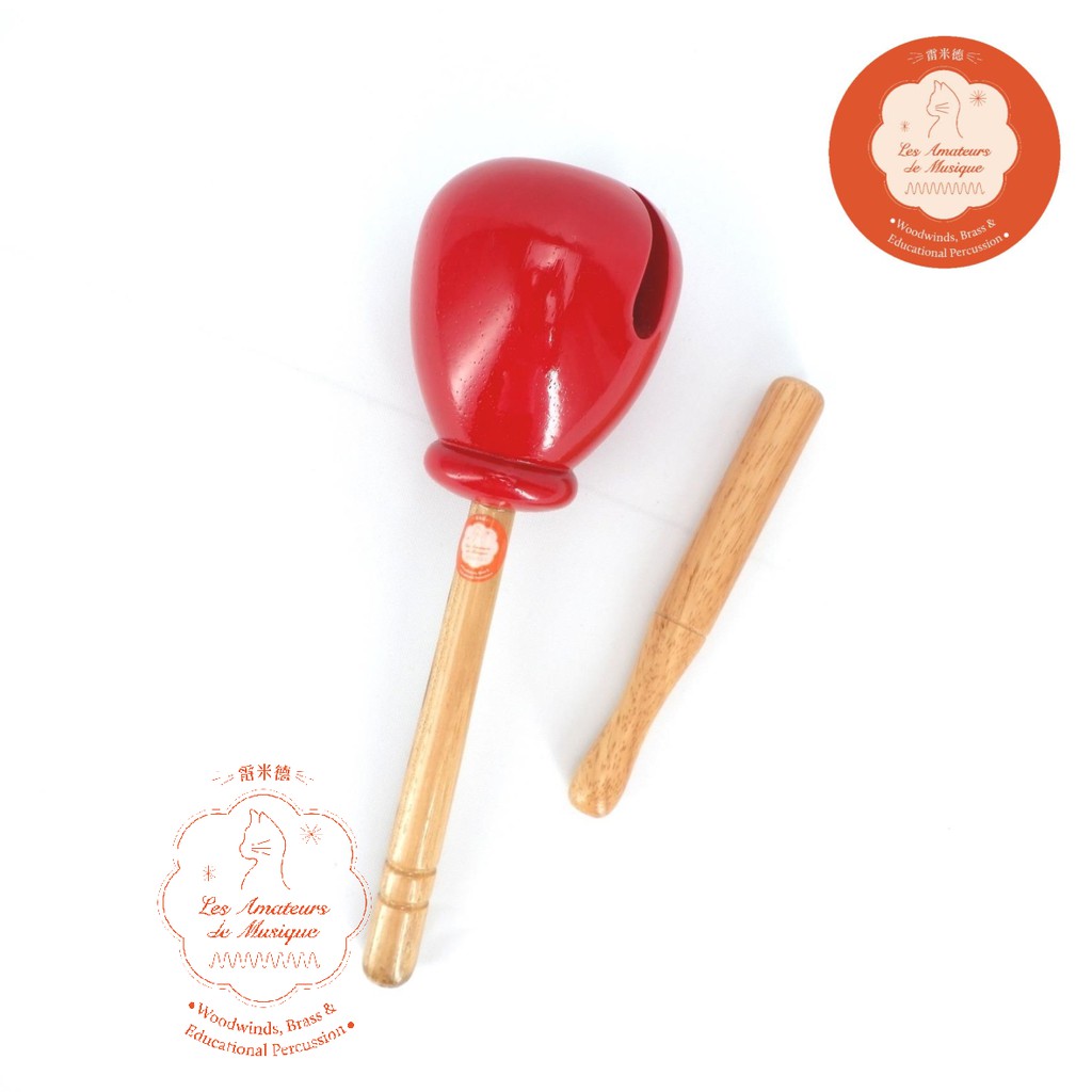 【雷米德樂器】 中式木魚 音樂啟蒙 樂齡 打擊樂器 奧福 ORFF | 蝦皮購物