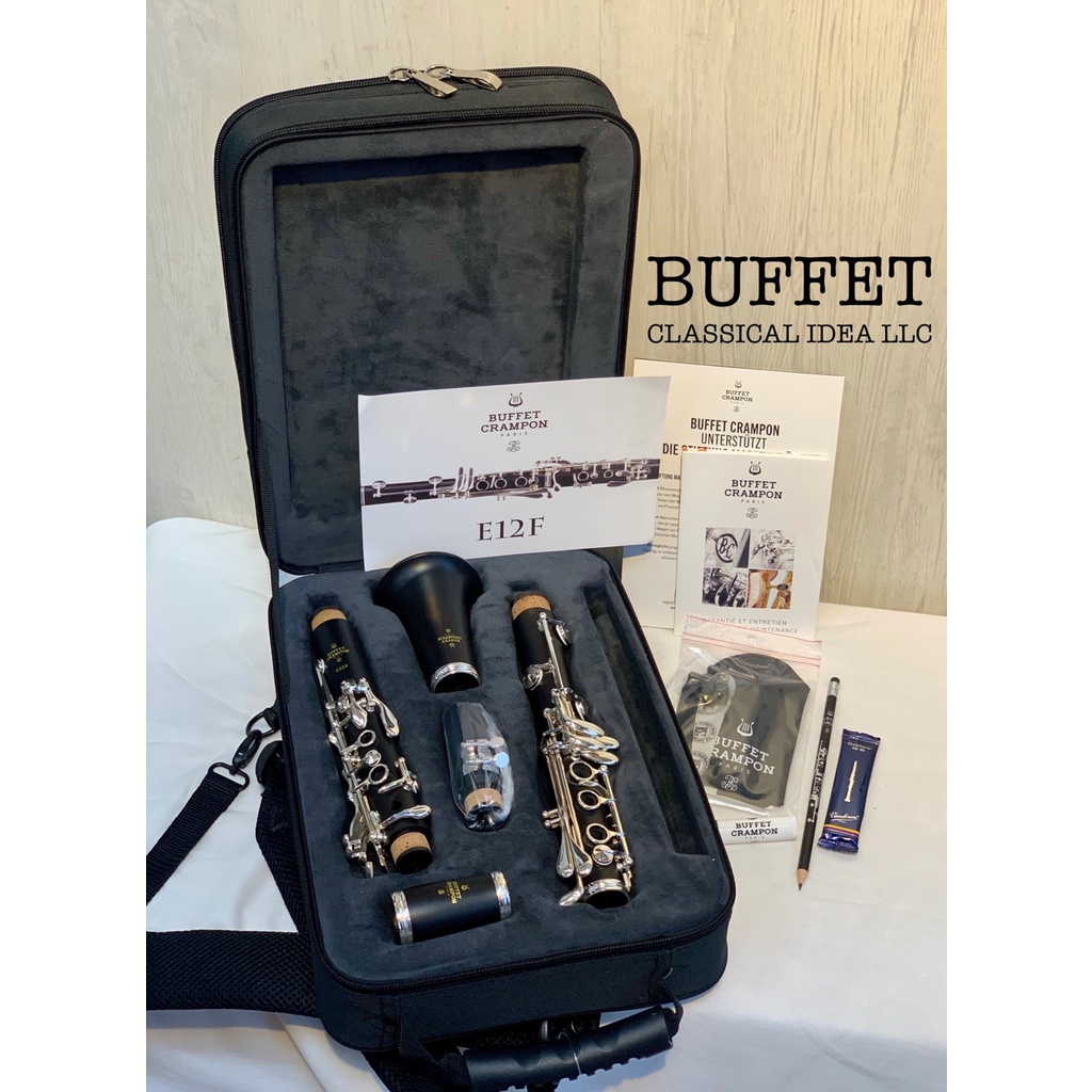 古點子樂器】BUFFET E12F豎笛Bb調黑管單簧管歡迎來電詢問| 蝦皮購物