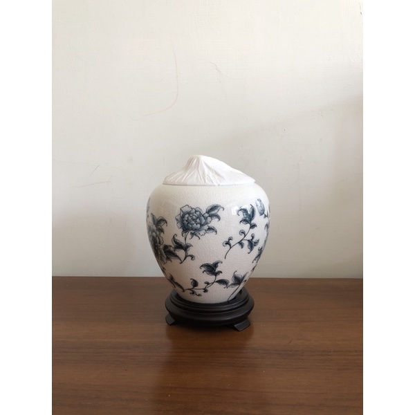 POTTERY 保管品 台華窯　青花シリーズ 花瓶　TAI-HWA