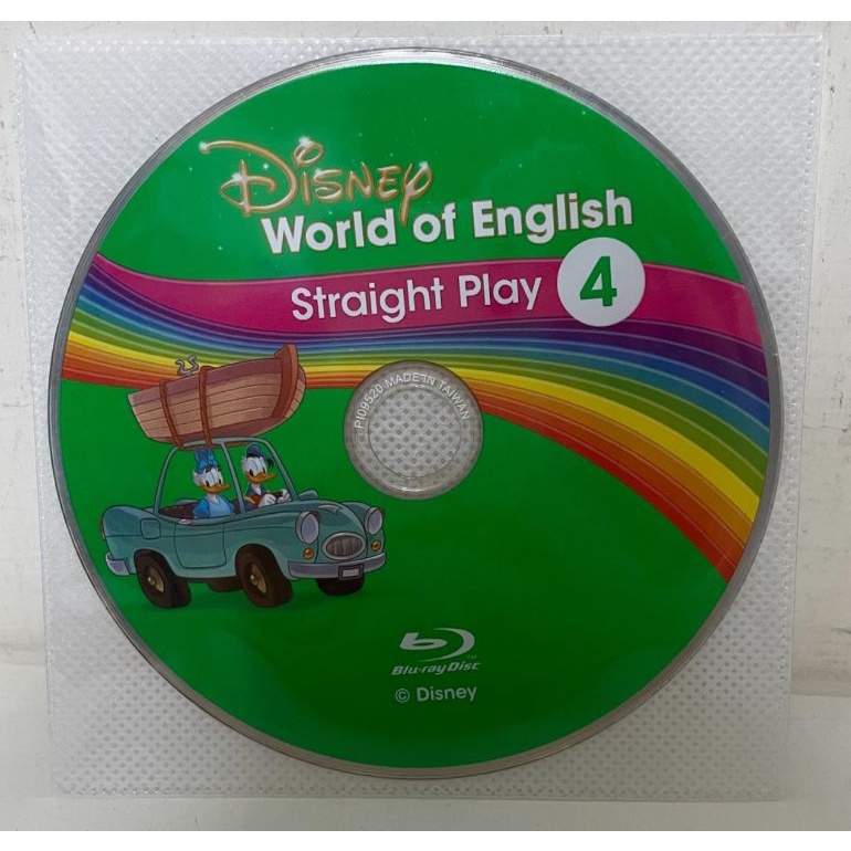 寰宇迪士尼美語Basic ABC's 主課程12片DVD （有字幕版本） Straight