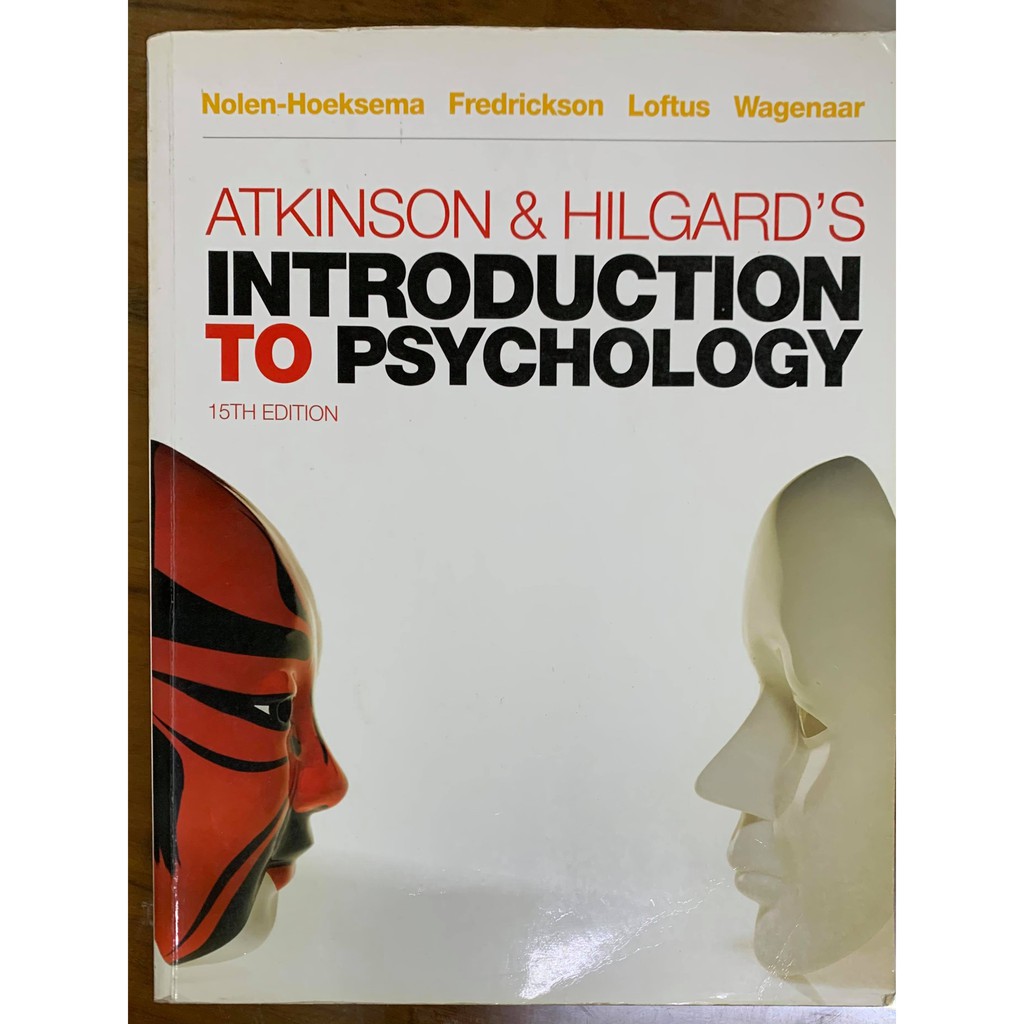 二手書普通心理學Atkinson & Hilgard's Introduction to