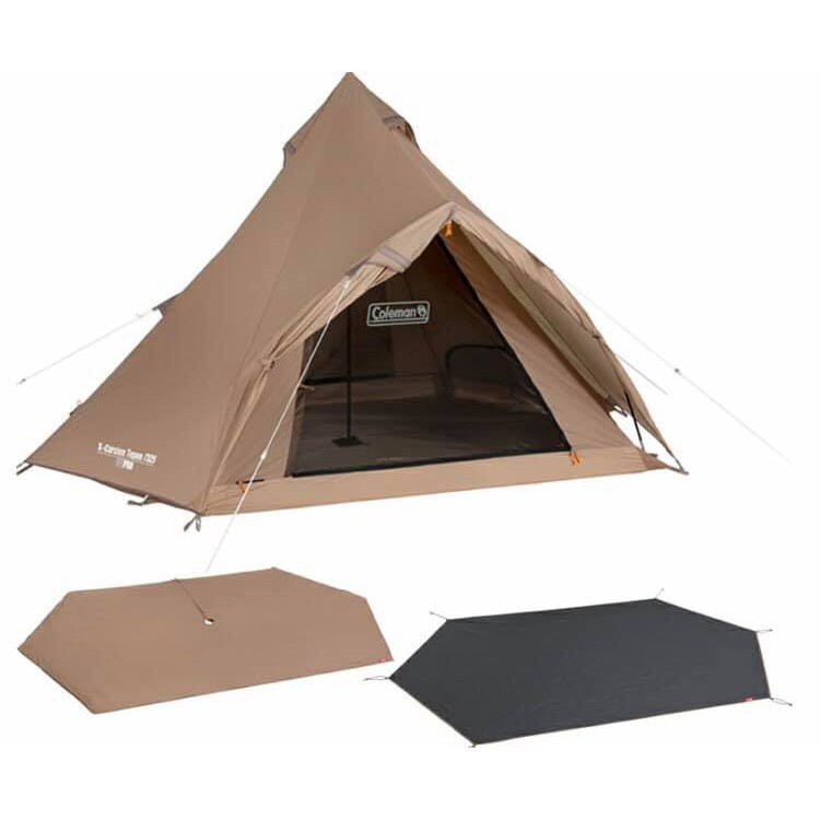 Coleman - X-Cursion Tepee / 325 印地安帳套組沙色通路限定含內帳內墊